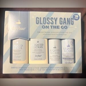 Drybar Glossy Gang On-the-Go Kit Liquid Glass Collection Travel Kit
